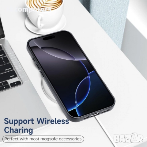 TCL 60 SE / TCL 605 4G Калъф [Включен Протектор] | Матов TPU Калъф с анти-отпечатъци Покритие | Чере, снимка 2 - Калъфи, кейсове - 52052080