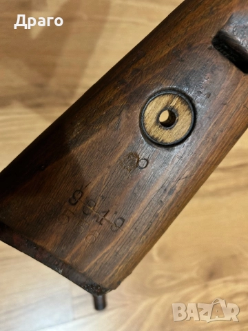 Приклад и полуложа за карабина Маузер 98к военно производство Mauser 98k, снимка 5 - Антикварни и старинни предмети - 52929657