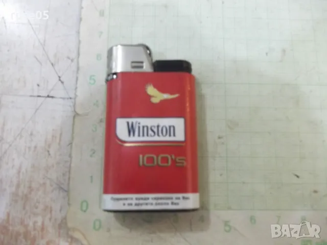 Запалка "Winston" френска газова с камъче работеща, снимка 2 - Колекции - 50010386