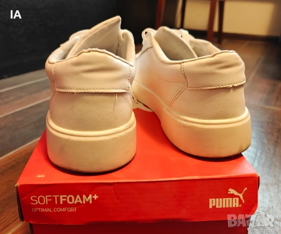 Бели маратонки Zara 46, снимка 5 - Маратонки - 54241409