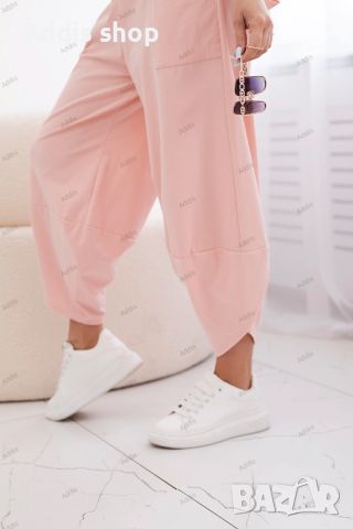 Дамски памучен комплект блуза + панталон, 3цвята , снимка 16 - Комплекти - 45963144
