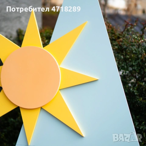 Декор Облаче за детски рожден ден, изписване или кръщене - под наем, снимка 2 - Други - 53214915