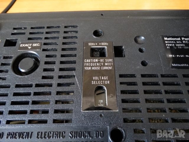 ЗАЯВЕН ! National Panasonic RC-200BS ..., снимка 15 - Радиокасетофони, транзистори - 54173286