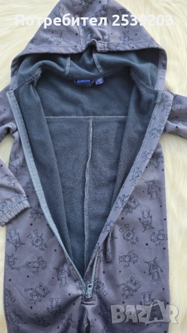 Детски софтшел гащеризон 4-6 години , снимка 4 - Детски панталони и дънки - 53919065