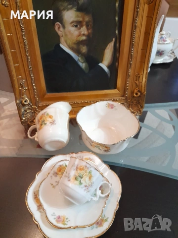 Изключителен антикварен английски сет 1820г, снимка 6 - Антикварни и старинни предмети - 53558731