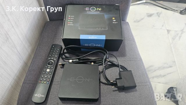 Като нов EON TV приемник TVBOX, снимка 1 - Приемници и антени - 46273571