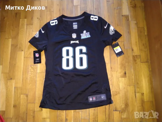 Philadelphia Eagles NFL # 86 ERTZ тениска американски футбол нова маркова на Найк размер С, снимка 1 - Други спортове - 46822398