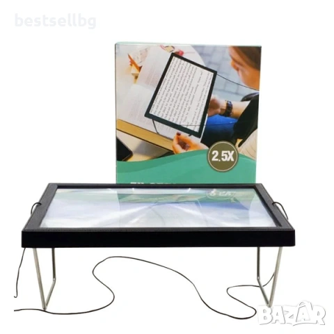 Универсална лупа 3 в 1 с държач за телефон – лупа за четене със свободни ръце 2.5x, снимка 5 - Други инструменти - 53122512