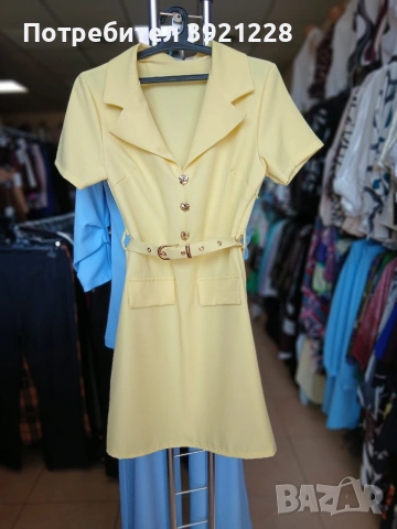 Дамска пролетна рокля, снимка 2 - Рокли - 53808351