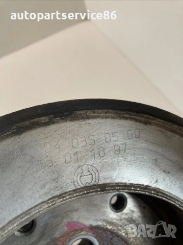 Фланец на колянов вал Ecopower 1117 4 цилиндъра за Mercedes 817 (1997) A9040350500, снимка 2 - Части - 54057087