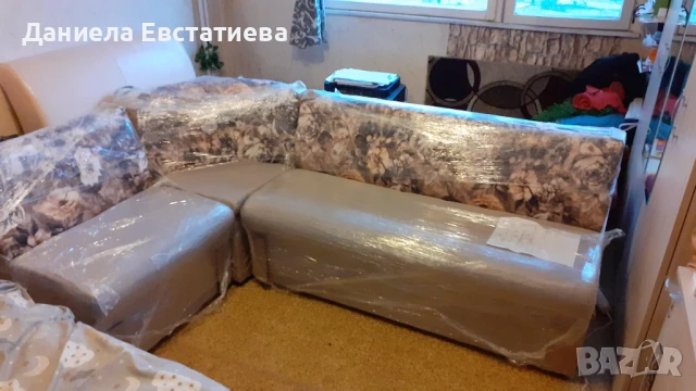 Търся да купя кухненски ъгъл на цветя, подобен като този на снимките. 0879603073, снимка 2 - Дивани и мека мебел - 51216898