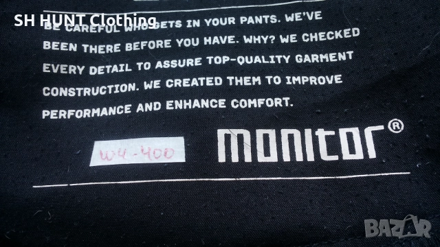 MONITOR WORKER 4 WAY STRETCH PANTS размер L изцяло еластичен работен панталон W4-400, снимка 18 - Панталони - 52026124