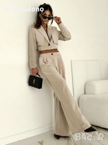 Дамски комплект от две части Elegance Chic, 4цвята , снимка 14 - Комплекти - 53790213