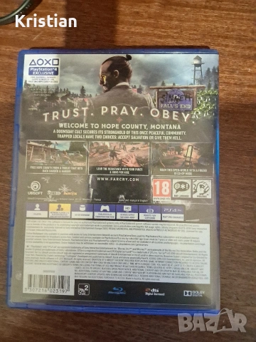 Играта far cry 5, снимка 2 - Игри за PlayStation - 54246183