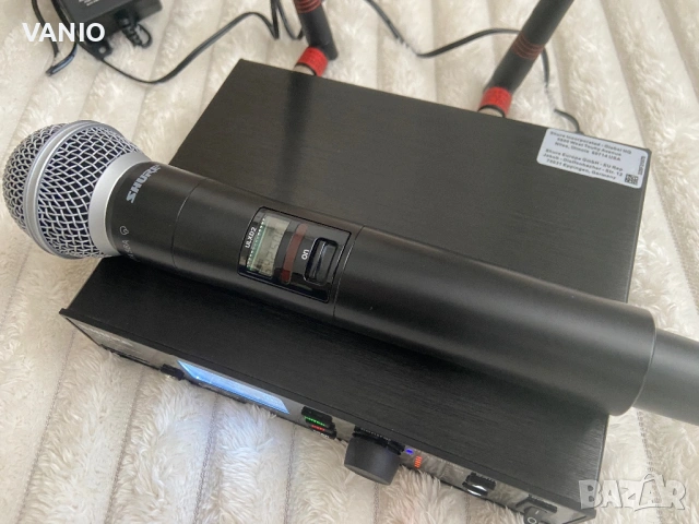 SHURE ULXD 24 BETA 58 ULXD4E + ULXD2/B58 Вокален Безжичен Микрофон Без Бартери, снимка 3 - Други - 53799611