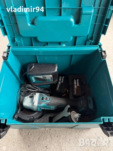 Makita DGA511 Безчетков ъглошлайф, снимка 2 - Ъглошлайфи - 53704875