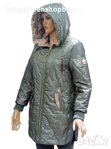 Елегантно пролетно яке - зелено