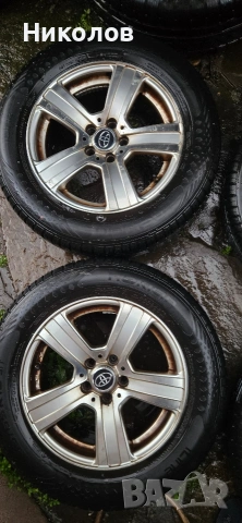 5/100/15 toyota avensis prius 4 бр. лети джанти с гуми, снимка 3 - Гуми и джанти - 38738401