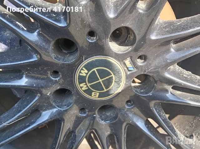 бмв джанти 18цола M сьс гуми 255.35.18. 3сериа 5х120 5, снимка 3 - Гуми и джанти - 53896729