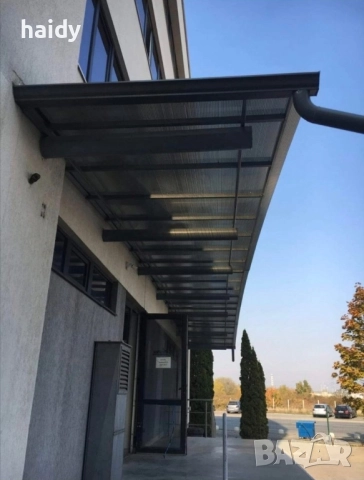 Метални конструкции , навес , навеси от поликарбонат , сандвич панел , снимка 8 - Ремонти на апартаменти - 52533737
