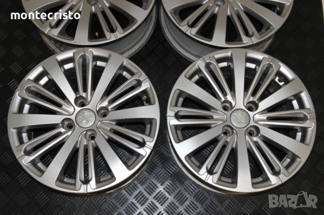 Алуминиеви джанти Peugeot 208 (2012-2019г.) 16 цола / 4x108 65.1 Пежо 208 / 9808137577, снимка 2 - Гуми и джанти - 53933561