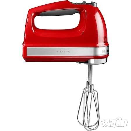 Миксер KitchenAid, 85 W, 1300 RPM, 9 скорости, Червен, снимка 1 - Миксери - 45994705