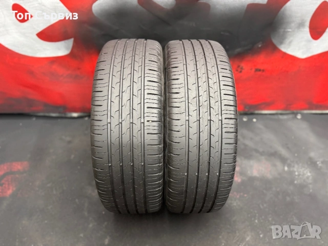 195 55 16, Летни гуми, Continental EcoContact6, 2 броя, снимка 3 - Гуми и джанти - 53617707