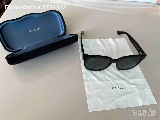 Слънчеви очила Gucci GG0034SN 001, снимка 8 - Слънчеви и диоптрични очила - 51307977