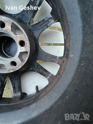 Алуминиеви Немски Джанти 5/100/15, снимка 10 - Гуми и джанти - 53611417