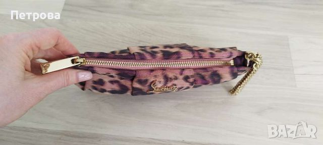 Cristian Louboutin clutch Оригинал, снимка 4 - Чанти - 45854287