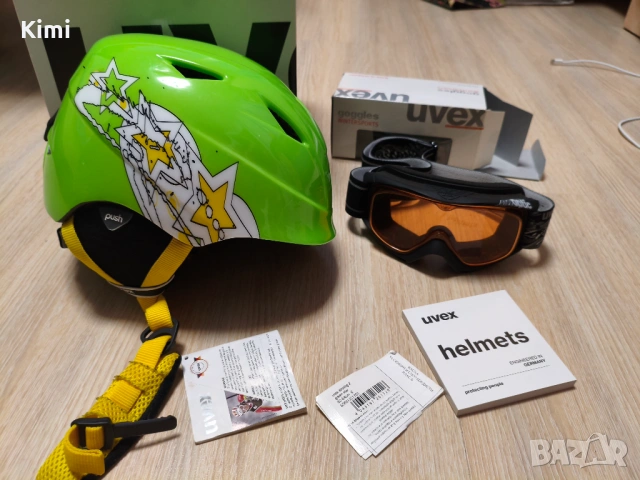 UVEX ски каска и ски маска., снимка 2 - Зимни спортове - 53518345