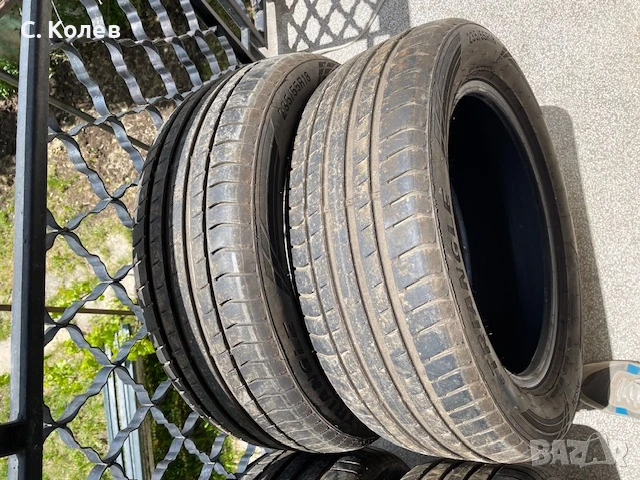 4 БРОЯ ЛЕТНИ ГУМИ TRIANGLE EFFEX SPORT 235/55/18 DOT 3822, снимка 13 - Гуми и джанти - 50497876