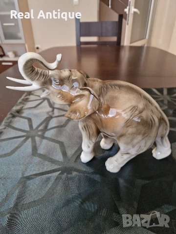 Топ рядка антикварна колекционерска порцеланова фигура статуетка Royal Dux , снимка 3 - Статуетки - 50894555