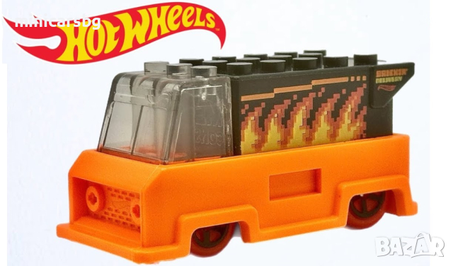 1:64 Метални колички: Brickin' Delivery - Hot Wheels  , снимка 1 - Колекции - 44954598