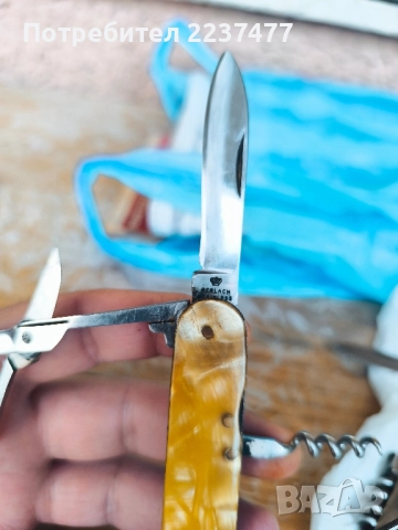 старо полско сгъваемо ножче , снимка 5 - Ножове - 51602994