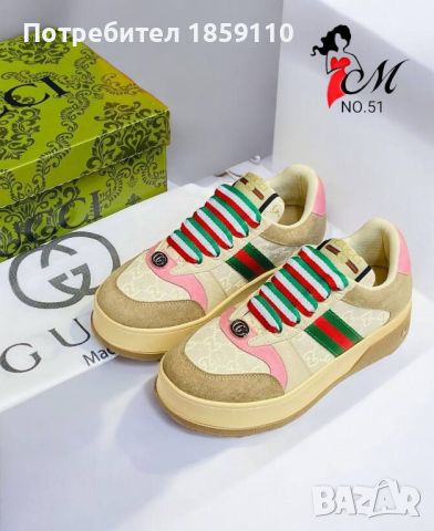 Дамски Спортни Обувки : 36-40 : GUCCI , снимка 1 - Дамски ежедневни обувки - 46781667