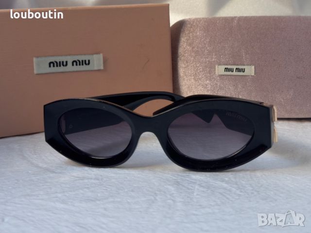 Miu 2024 слънчеви очила с лого , снимка 7 - Слънчеви и диоптрични очила - 45504476