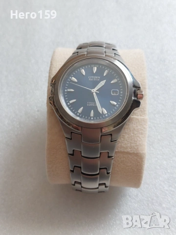 Мъжки часовник Ситизeн-Citizen Eco-Drive Super Titanium.