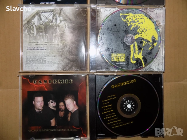 Дискове на - Runrig- live/Red Harvest – Nomindsland/Killswitch Engage/Pandemic –Angry Sky , снимка 4 - CD дискове - 39481377