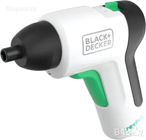 Black+Decker Reviva 3.6V литиево-йонна батерия / Акумулаторна отвертка, снимка 7 - Отвертки - 49629882