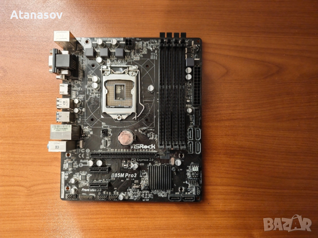 Asrock B85M Pro3 сокет 1150, снимка 6 - Дънни платки - 53682661