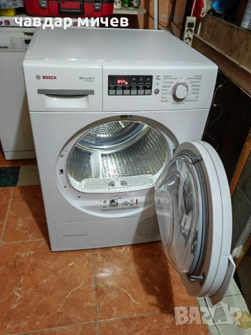 Сушилня с Термо помпа Bosch Ecologixx 8 , снимка 7 - Сушилни - 52455674