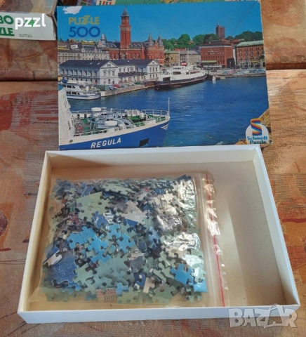Пъзел "Helsinborg” Schmidt 1982г. 500 части, снимка 3 - Пъзели - 53699304