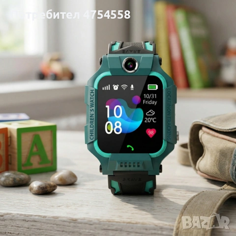 Детски смарт часовник с GPS и SOS бутон – разговори, камера и фенерче, снимка 3 - Детски - 54153640
