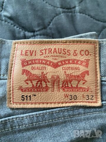 LEVI STRAUSS & CO Мъжки дънки W 30 L 32 , снимка 6 - Дънки - 46716606