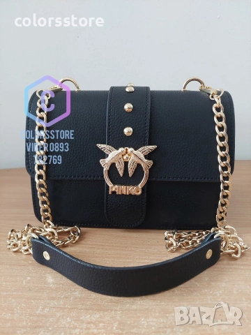Черна чантаПинко-SG452, снимка 1 - Чанти - 39166400