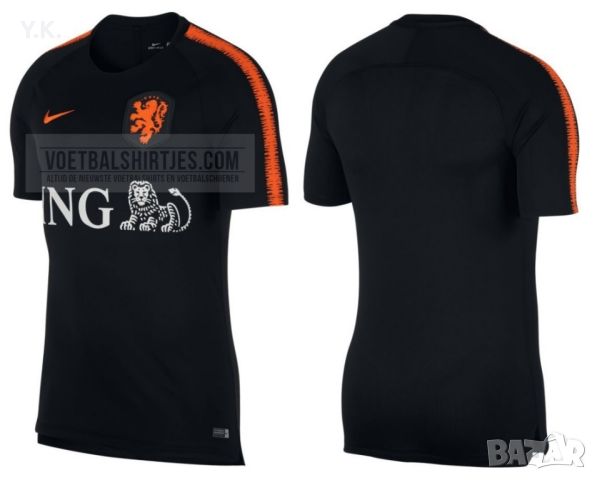 Оригинална мъжка тениска Nike Dri-Fit x Nederlands National Football Team / Season 10 (Training), снимка 4 - Тениски - 45604928