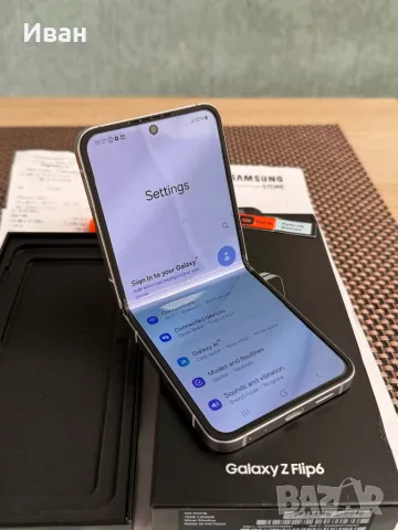 24м!!Samsung Z flip 6 12/256 Лизинг от 55лв самсунг з флип 6, снимка 4 - Samsung - 47678994