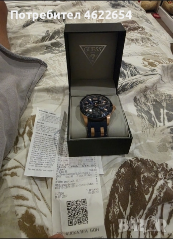 Мъжки часовник GUESS, снимка 2 - Мъжки - 52053749