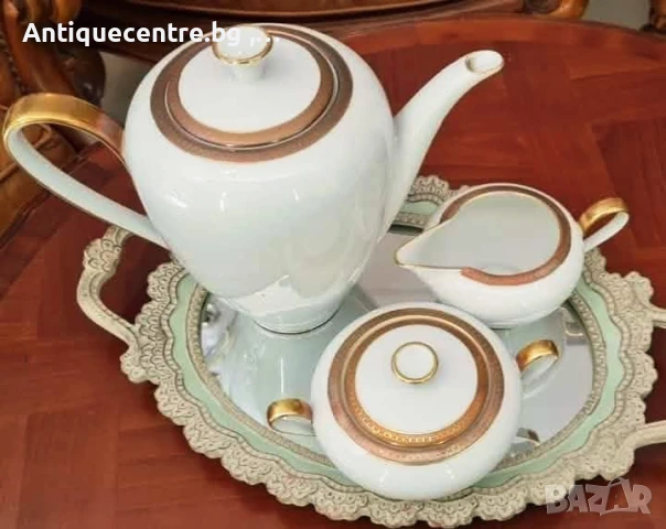 BAVARIA ,TIRSCHENREUTH GERMANY  - сервиз за кафе / чай за 12 души ., снимка 9 - Сервизи - 50940765